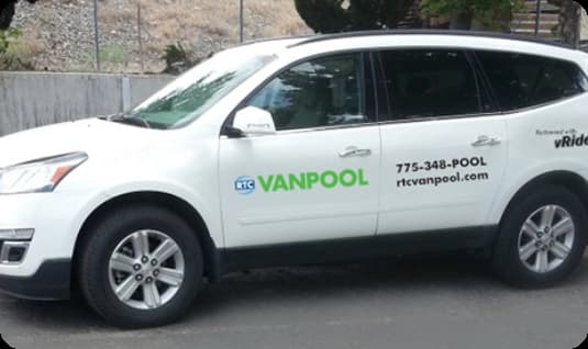 Vanpool vehicle