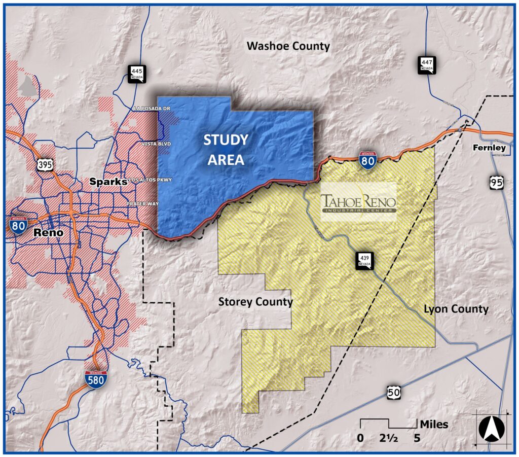Map showing study area, contact project manager for details